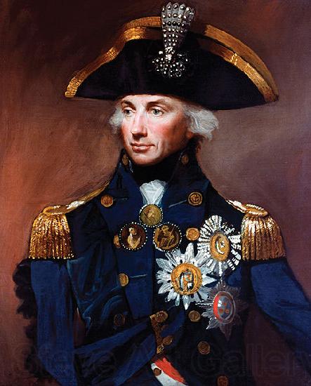 Lemuel Francis Abbott Rear-Admiral Norge oil painting art